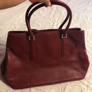 Authentic Coach leather handbag
